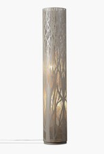 John Lewis & Partners Devon Woodland Indoor Floor Lamp H121cm - Taupe [Dent)