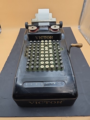 Antique victor adding machine - antique,