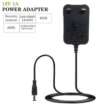 12V 1A AC/DC Power Supply