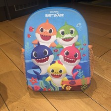 Preschool Back Pack with Baby Shark Good Condition Used