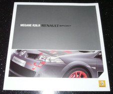 RENAULT SPORT MEGANE R26 R BROCHURE. AUG 2008 (ENGLISH TEXT) EXC. RARE