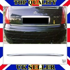 Chrome Rear Trunk Tailgate