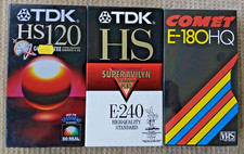 TDK HS E 240 HS 120 & Comet