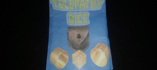 Magic trick telepathy dice - trick, 2