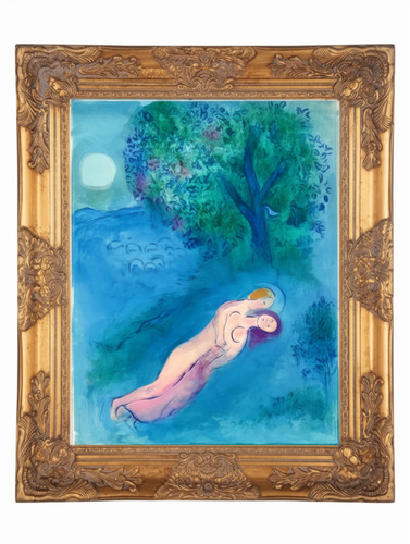 Marc chagall lithograph coa - lithograph, w/coa