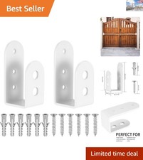 White U Bracket Door Security