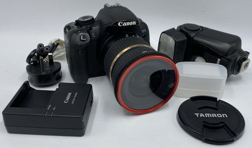 Canon 650d dslr camera - camera, +