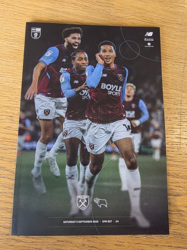 West ham united derby county - west, v