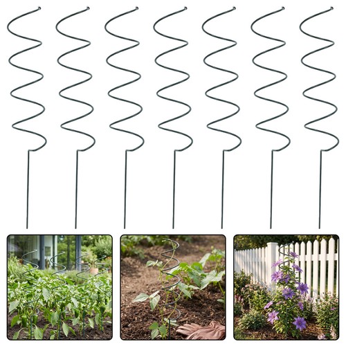 7pcs garden spiral plant - garden,
