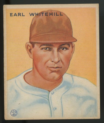 1933 goudey earl - 1933,