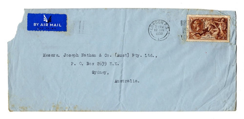 1938 kgv seahorse stamp - kgv, 2s