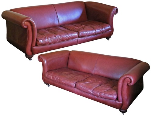 Pair derwent leather - of,