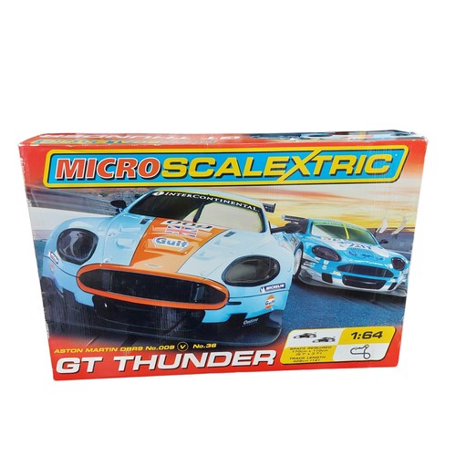 Micro scalextric thunder - micro, gt