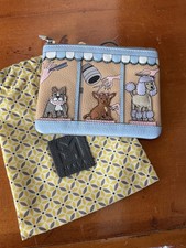 Mala Leather Purse Dogs Beauty Parlour - Lovely Gift - Brand New 
