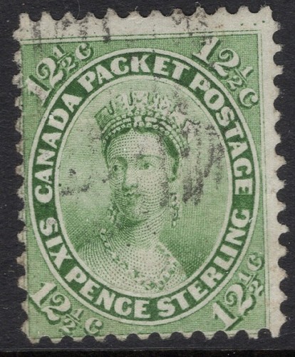 Canada 1859 12 1 - sc., 1/2