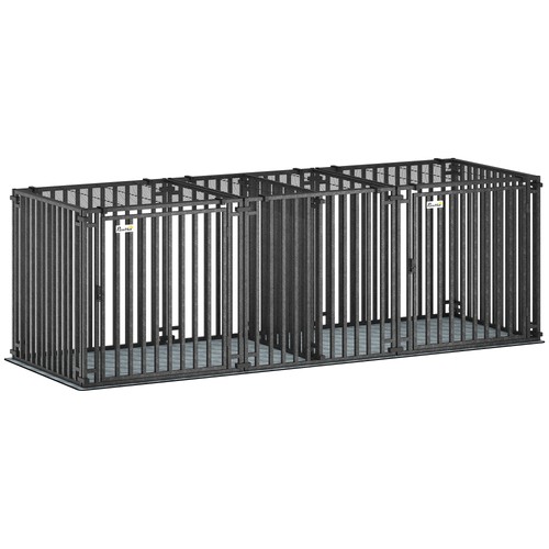 Heavy duty dog crate - 83"l,