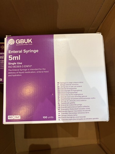 Enfit enteral syringes isosaf - enteral,