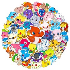 50pc Pokemon Laptop Home Wall