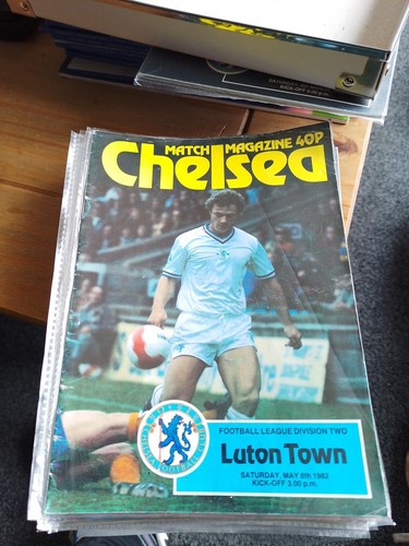 Chelsea home programmes - chelsea,