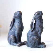 2Pc Resin Moon Gazing Hare