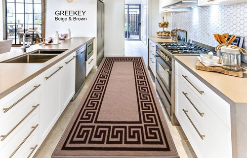 Long hallway runner non slip - non,