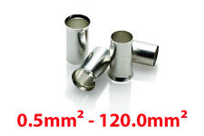 UNINSULATED BOOTLACE FERRULES