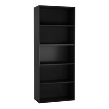 Wide 5 Tier Book Shelf Deep