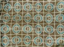 Mid Century Style Retro Circle