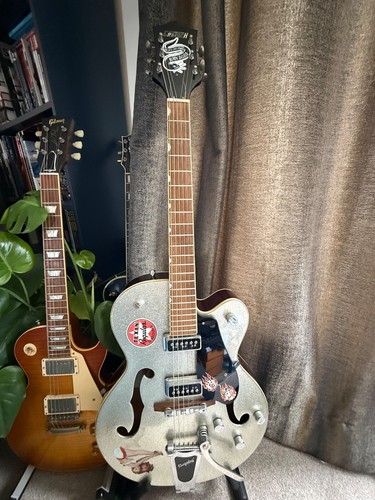 Gretsch g5126 silver sparkle - silver,