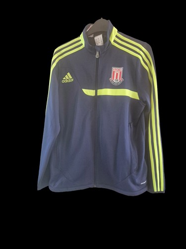 Adidas stoke city zipjacket - stoke,