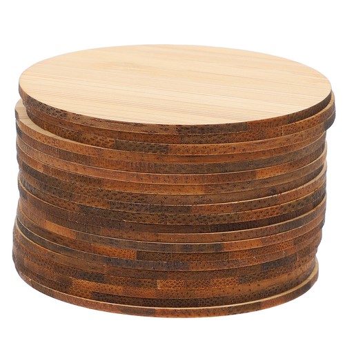 Pcs round bamboo blank wood - pcs,