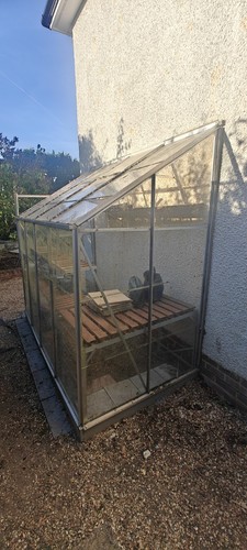Aluminium and glass - aluminium, lean-to