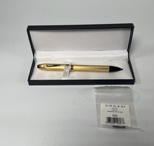 Vintage Cross Machine Turned Gold Plated Screen Stylus