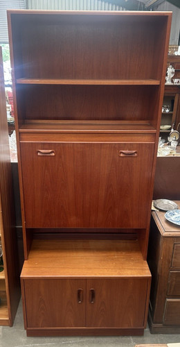 Mid century teak - teak, plan