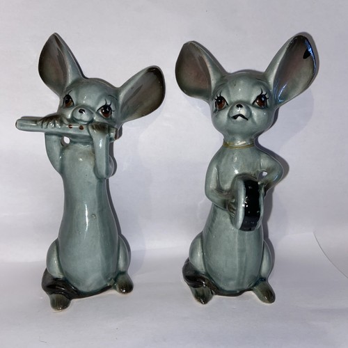 Vintage ceramic mice - vintage,