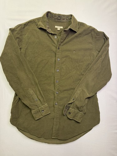 Burberry button collared - up,