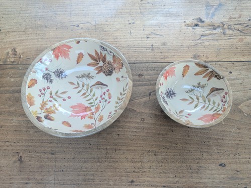 Wooden salad decorative - wooden, salad/