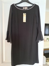 women's BILLIE & BLOSSOM  lovely Dress Black Size 12 Brand New .