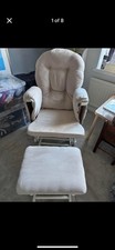 Kub Haywood Rocking Glider Nursing Chair with Footstool