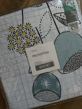 Next Bedding King Size Reversible New Retro Floral 