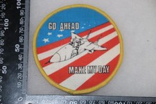US NAVY F14 TOMCAT OLDER PRINTED PATCH CAN 160