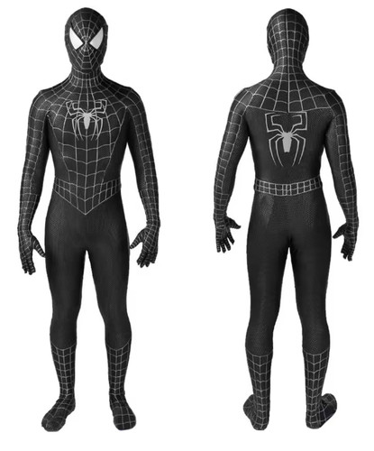 Black symbiote spider - black, spider-man