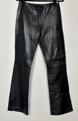 Vintage cache leather - cache, flare