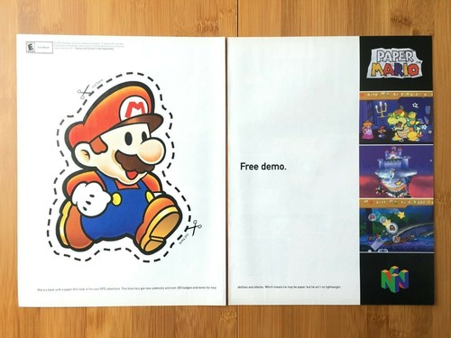 2001 paper mario - 2001, n64