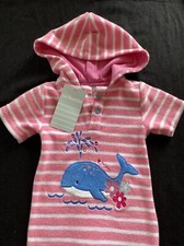 JoJo Maman Bebe NWT Pink/White