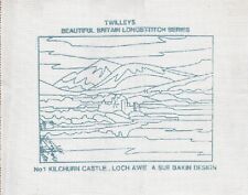 Long Stitch Tapestry Canvas Kilchurn Castle Loch Awe Landscape  Twilleys