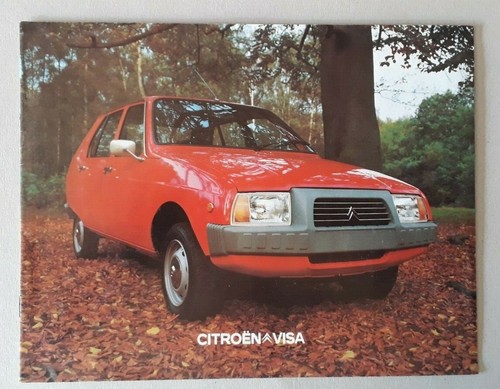Citroen visa brochure 1979 - visa,