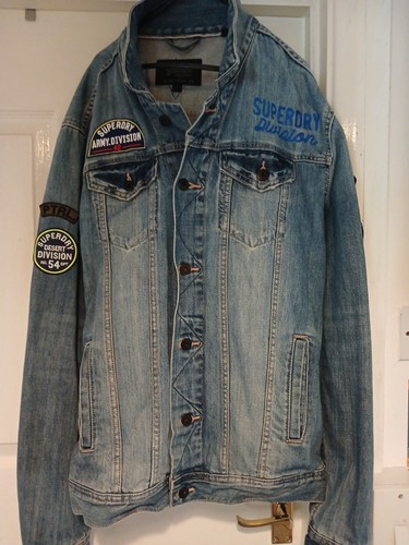 Vintage superdry denim mens - superdry,