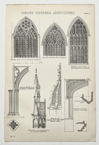 English cathedral architecture - english,