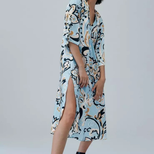 Zara kimono tunic dress women - dress,